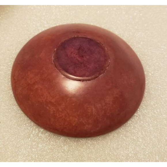 African Safari Animal Hippo Soap Stone Bowl Trinket Dish 4" - Picture 3 of 3